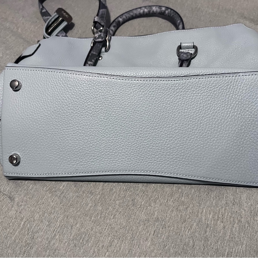 Coach Gray Leather Tote Bag - Picture 5 of 8